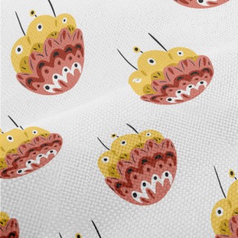 Colorful Ethnic Flowers Performance Linen