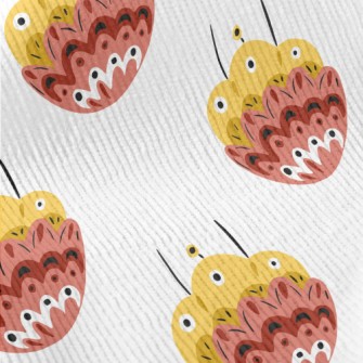 Colorful Ethnic Flowers Standard Corduroy