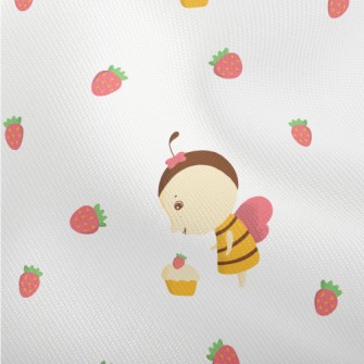 Bee And Strawberry Cake Dobby