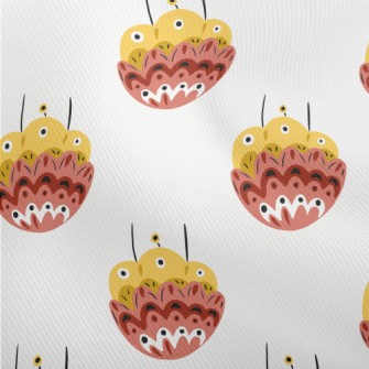 Colorful Ethnic Flowers Dobby