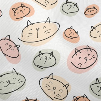 Colorful Cat Illustration Dobby