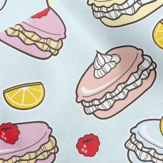 Cartoon Fruit Cake Micro Fleece