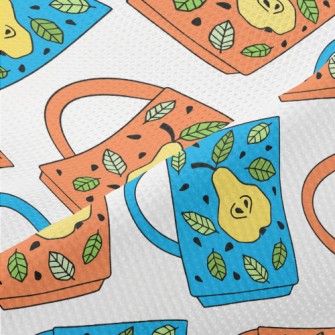 Pear Pattern Mug Piqué