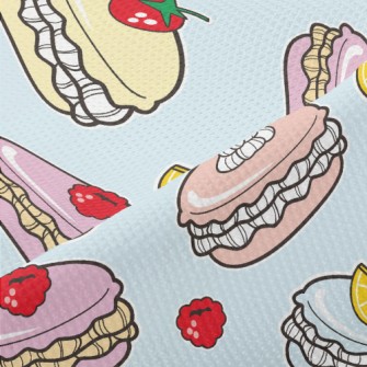 Cartoon Fruit Cake Piqué