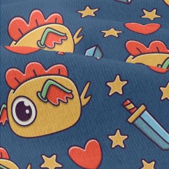 Cute Cartoon Monster Modern Jersey