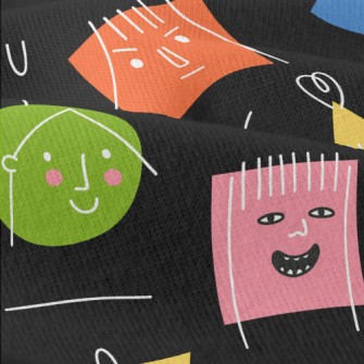 Graffiti Geometric Face Modern Jersey