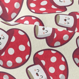 Cute Smiling Mushroom Modern Jersey