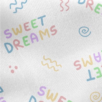 Sweet Dreams Doodle Jersey Backed Fleece
