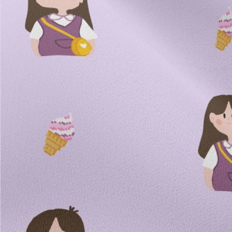 Happy Outing Little Girl Chiffon