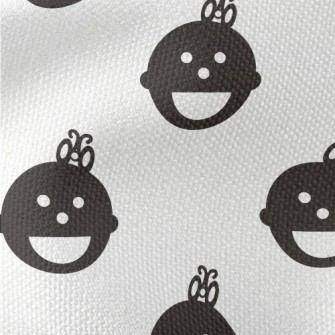 Happy Children Smiling Faces Waterproof Canvas