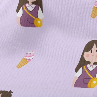 Happy Outing Little Girl Terry