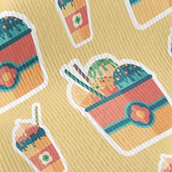 Fruit Ice Cream Stickers Standard Corduroy