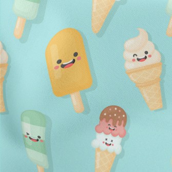 Playful Cartoon Popsicle Stretch Ponte