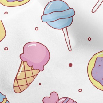 Cute Colorful Sweets Micro Fleece
