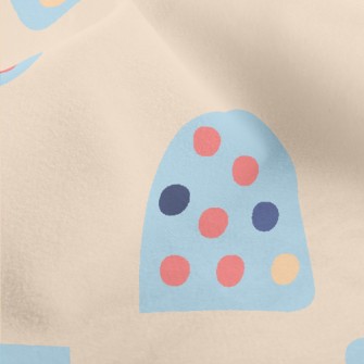 Simple Colorful Graphics Micro Fleece
