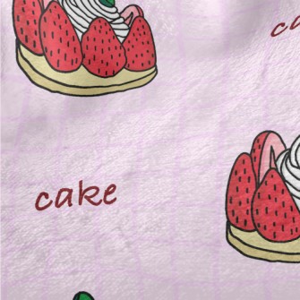 Strawberry Cream Cake Minky