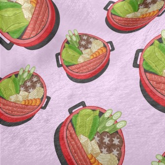 Cartoon Japanese Sukiyaki Minky