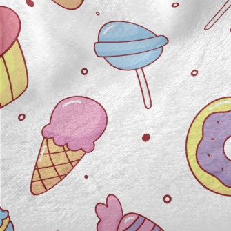 Cute Colorful Sweets Minky