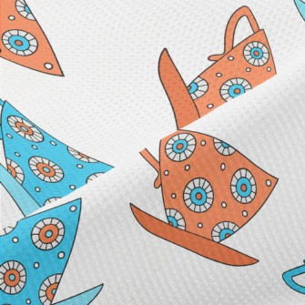 Exquisite Pattern Teacup Piqué