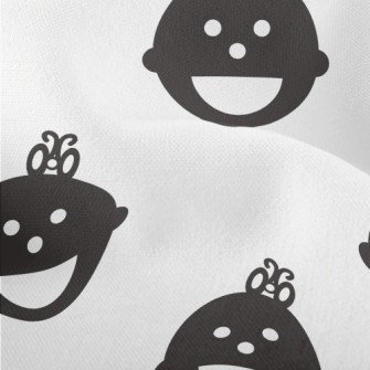 Happy Children Smiling Faces Lightweight Performance Linen