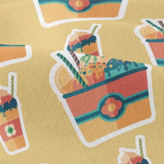 Fruit Ice Cream Stickers Modern Jersey