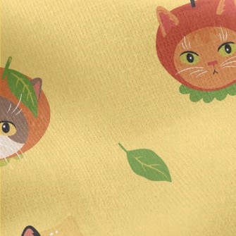 Fruit Headband Cat Jersey Backed Fleece