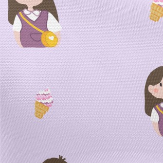 Happy Outing Little Girl Pongee