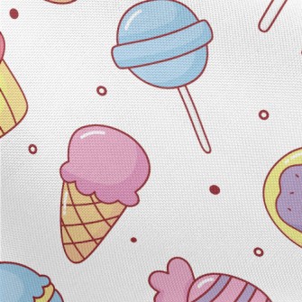 Cute Colorful Sweets Pongee