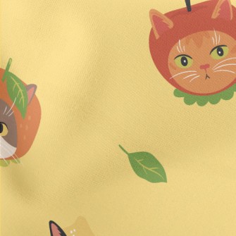Fruit Headband Cat Lightweight Cotton Poplin