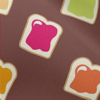 Colorful Jam Toast Chiffon