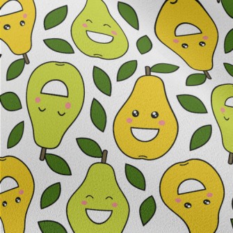 Happy Smiley Pear Chiffon
