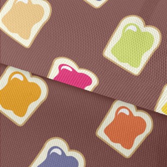 Colorful Jam Toast Waterproof Oxford
