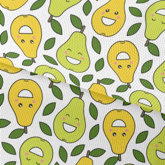Happy Smiley Pear Waterproof Oxford
