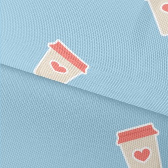 Love Coffee Sticker Waterproof Oxford