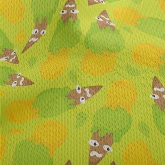 Panic Ice Cream Cone Athletic Mesh Flat Back