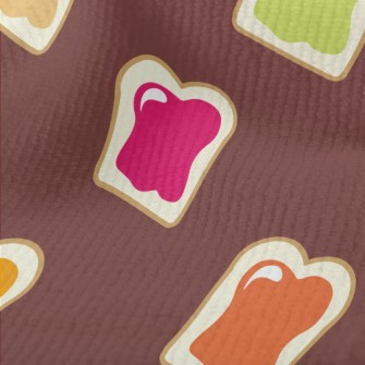 Colorful Jam Toast Terry