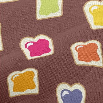 Colorful Jam Toast Performance Linen