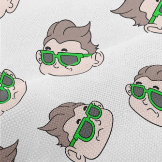 Cool Boy With Sunglasses Performance Linen