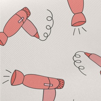 Cute Cartoon Hair Dryer Twill