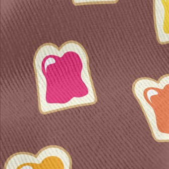 Colorful Jam Toast Standard Corduroy