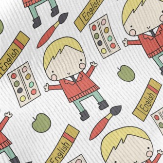 Happy School Boy Standard Corduroy