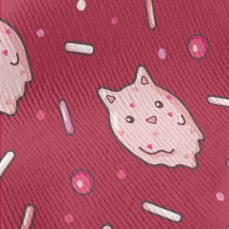 Strawberry Cat Ice Cream Standard Corduroy