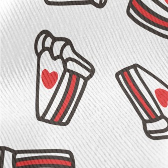 Hand-painted Heart Cake Standard Corduroy