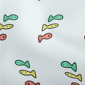 Graffiti Three-color Fish Dobby