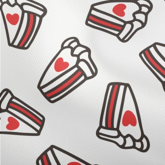 Hand-painted Heart Cake Dobby