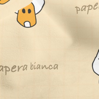 Hand Drawn Duck Doodle Micro Fleece