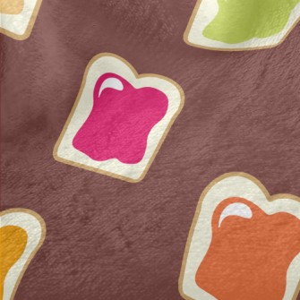 Colorful Jam Toast Minky