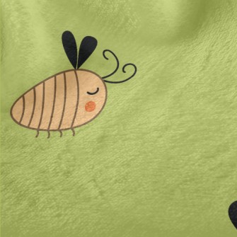 Cute Cartoon Bee Minky