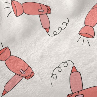 Cute Cartoon Hair Dryer Minky