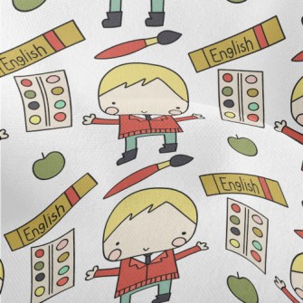 Happy School Boy Lightweight Performance Linen